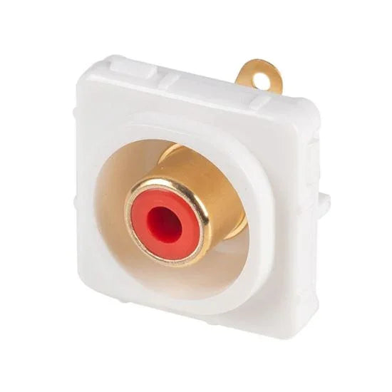 AMDEX Red RCA to Solder Connector. Gold Plated - LX2001 - Homewares, Outdoor, Phone Accessories, Cases, Speakers, Headphones + More -