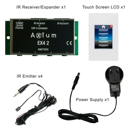 AXIUM Boardroom Control Kit 1 x KPC-N 1 x EX42 1 x Power Supply 4 x SIR1 Emitter - LX2001 - Homewares, Outdoor, Phone Accessories, Cases, Speakers, Headphones + More -