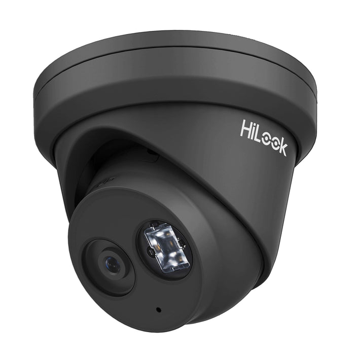 HILOOK 6MP IP POE Turret Camera With 2.8mm Fixed Lens. H265. Max IR up to 30m. B