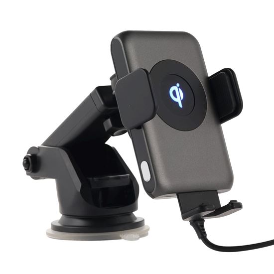 Qi Wireless In-Car Phone Charger with Cradle, Vent & Window Mount