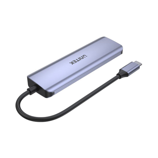 UNITEK 4-in-1 Multi Port Hub with USB-C Connector. Includes 4 x USB-C Ports. USB