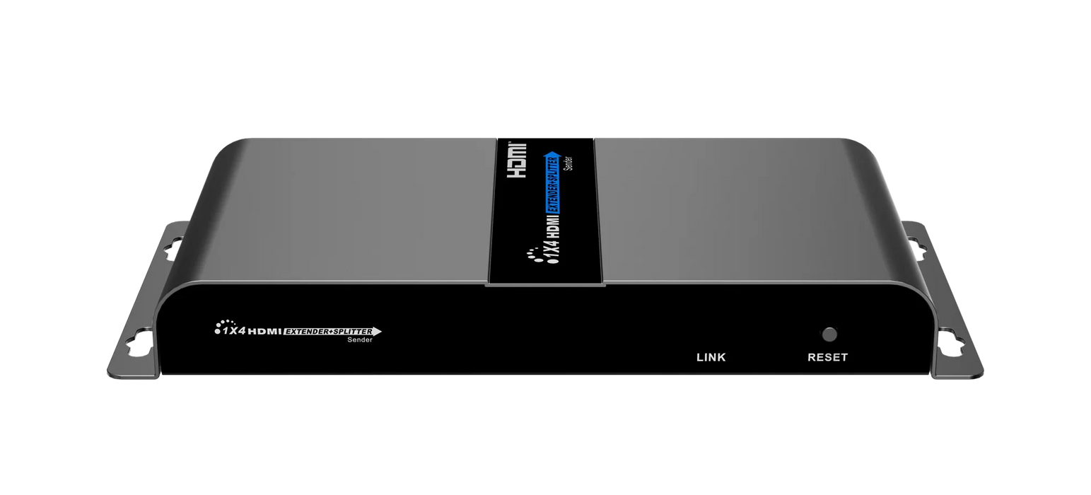 LENKENG 1-In-4-Out 1080P HDMI Extender. 1x HDMI in, 1x HDMI out, 4x RJ45 out. Co - LX2001 - Homewares, Outdoor, Phone Accessories, Cases, Speakers, Headphones + More -