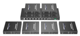 LENKENG 1-In-8-Out 4K@60Hz HDMI Extender. 1x HDMI in & 8x RJ45 out. Compatible w