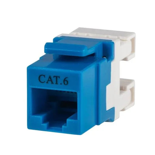 DYNAMIX Cat6 BLUE Keystone RJ45 Jack for 110 Face Plate. T568A/ T568B Wiring - LX2001 - Homewares, Outdoor, Phone Accessories, Cases, Speakers, Headphones + More -