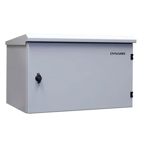 DYNAMIX 6RU Outdoor Wall Mount Cabinet. External Dims 600Wx600Dx6U IP65 rated. L - LX2001 - Homewares, Outdoor, Phone Accessories, Cases, Speakers, Headphones + More -