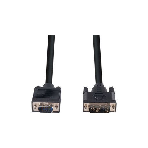 DYNAMIX 2m DVI-I Male to VGA Male Cable