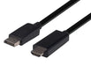 DYNAMIX 1m DisplayPort Source to HDMI 2.0 Monitor Directional Cable 4K@60Hz - LX2001 - Homewares, Outdoor, Phone Accessories, Cases, Speakers, Headphones + More -