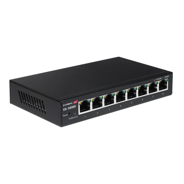 EDIMAX 8-Port Gigabit Ethernet Web Smart Switch. Supports VLAN, ICMP Snooping, 8