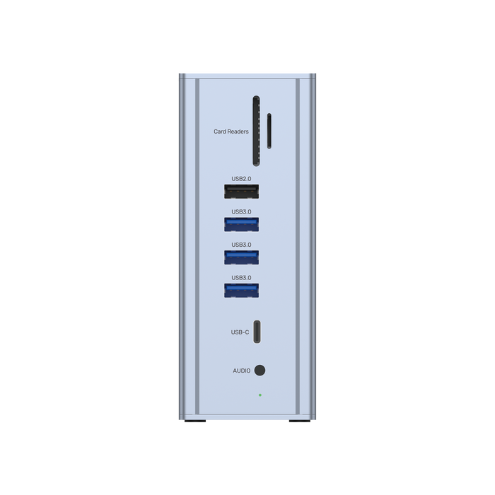 UNITEK 15-in-1 Multi-Port Hub with Support for MST Triple Monitor Includes 6x US