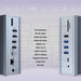 UNITEK 15-in-1 Multi-Port Hub with Support for MST Triple Monitor Includes 6x US