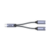 UNITEK 2-in-1 USB-C to USB-C Headset Jack & Charging Connector. Supports up to 1
