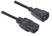 DYNAMIX 1M IEC Male to Female 10A SAA Approved Power Cord. (C14 to C13) 1.0mm co