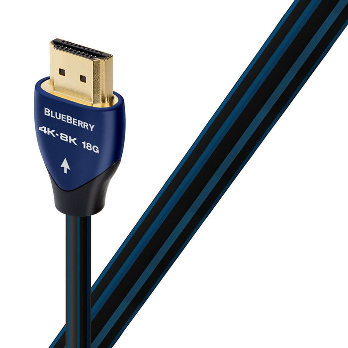 AUDIOQUEST Blueberry 0.6M HDMI cable. Long grain copper. Resolution - 18Gbps - u
