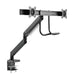 BRATECK 17"-32" Dual Monitor Gas Spring Arm with Built-in Docking Station.Quick