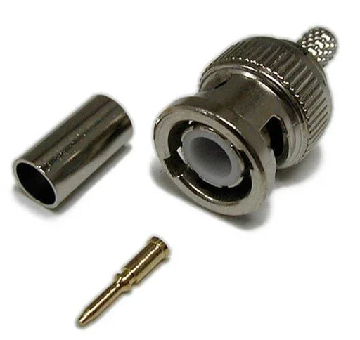 DYNAMIX BNC RG59/62 Crimp Connector. 3 piece - LX2001 - Homewares, Outdoor, Phone Accessories, Cases, Speakers, Headphones + More -