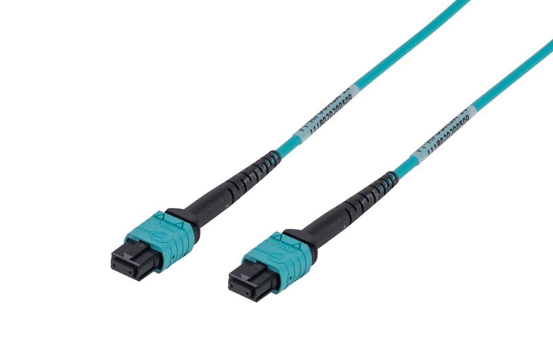 50M OM3 MPO ELITE Trunk Multimode Fibre Cable. POLARITY C Crossed Trunk Cable