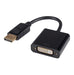 DYNAMIX 0.2m DisplayPort Male to DVI-D Female Active Converter. Max Res