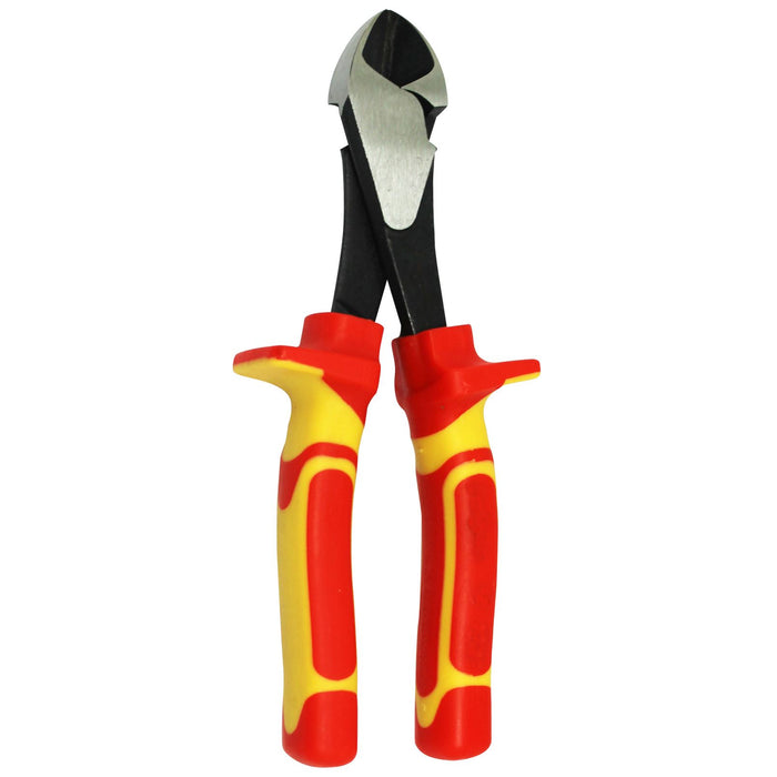 GOLDTOOL 175mm Insulated Big Head Diagonal Pliers. Large Shoulders to Protect Ag