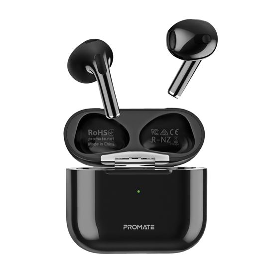 PROMATE In-Ear  Bluetooth Earbuds with Intellitouch and 350mAh Charging Case. Bu