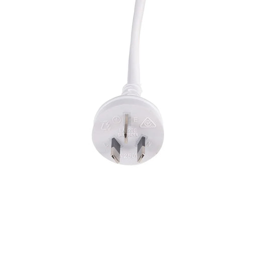 DYNAMIX 1M 3-Pin Plug to Bare End, 3 Core 1mm Cable, White Colour, SAA Approved - LX2001 - Homewares, Outdoor, Phone Accessories, Cases, Speakers, Headphones + More -