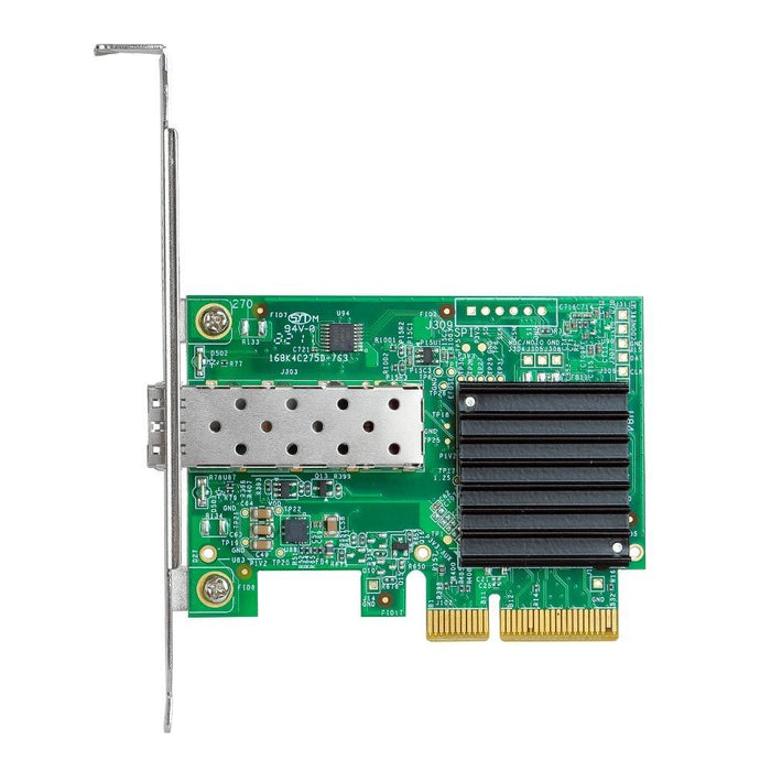 EDIMAX 10GbE SFP+ V2 PCI Express Network Adapter. Converts PCIe slot into SFP+ f