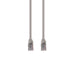DYNAMIX 0.3m Cat6 Beige UTP Patch Lead T568A Specification 250MHz 24AWG Slimline