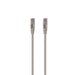 DYNAMIX 0.3m Cat6 Beige UTP Patch Lead T568A Specification 250MHz 24AWG Slimline