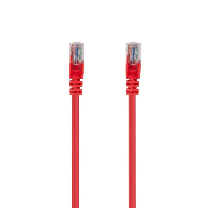 DYNAMIX 0.3m Cat6 Red UTP Patch Lead (T568A Specification) 250MHz 24AWG Slimline - LX2001 - Homewares, Outdoor, Phone Accessories, Cases, Speakers, Headphones + More -