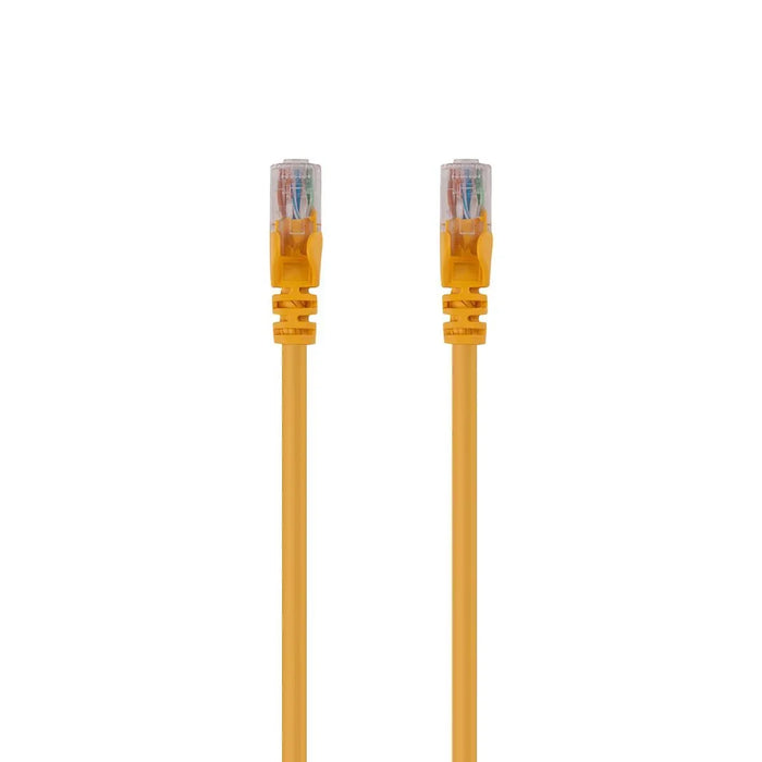 DYNAMIX 2m Cat6 Yellow UTP Patch Lead (T568A Specification) 250MHz 24AWG Slimlin - LX2001 - Homewares, Outdoor, Phone Accessories, Cases, Speakers, Headphones + More -