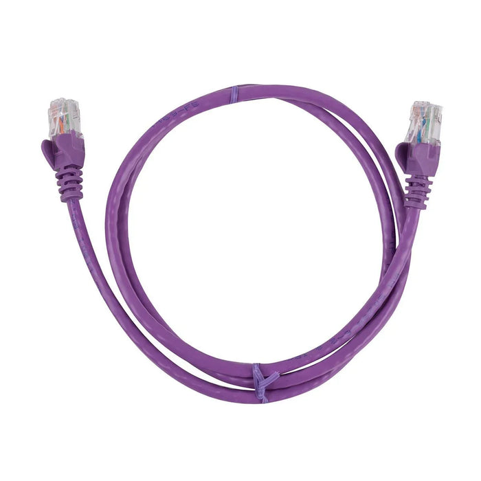 DYNAMIX 0.75m Cat6 Purple UTP Patch Lead (T568A Specification) 250MHz 24AWG Slim - LX2001 - Homewares, Outdoor, Phone Accessories, Cases, Speakers, Headphones + More -