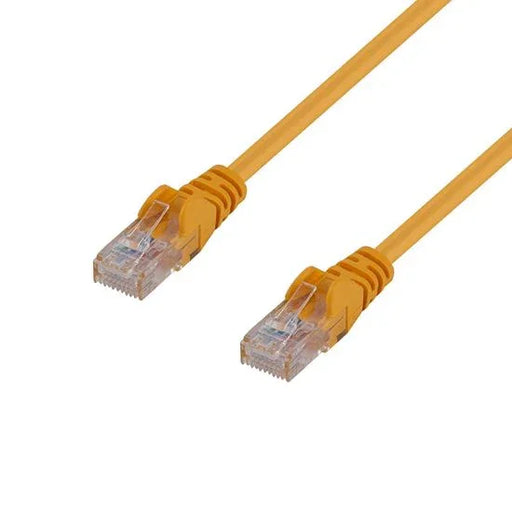 DYNAMIX 1m Cat6 Yellow UTP Patch Lead (T568A Specification) 250MHz 24AWG Slimlin - LX2001 - Homewares, Outdoor, Phone Accessories, Cases, Speakers, Headphones + More -