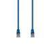 DYNAMIX 1.5m Cat6 Blue UTP Patch Lead (T568A Specification) 250MHz 24AWG Slimlin