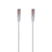 DYNAMIX .75m Cat6 White UTP Patch Lead (T568A Specification) 250MHz 24AWG Slimli