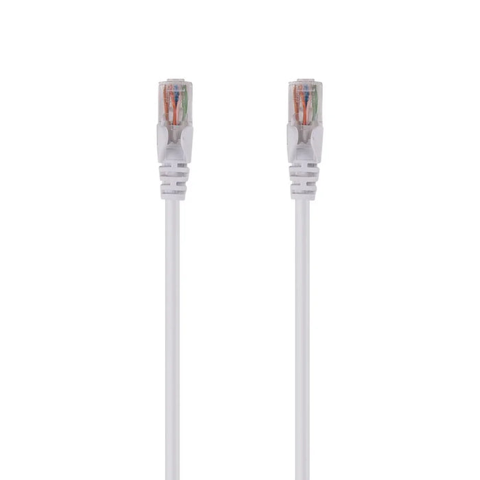 DYNAMIX 15m Cat6 White UTP Patch Lead (T568A Specification) 250MHz 24AWG Slimlin - LX2001 - Homewares, Outdoor, Phone Accessories, Cases, Speakers, Headphones + More -