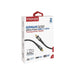 PROMATE 1.2m USB-C to USB-C Cable with Transparent Connectors & LED''s Supports