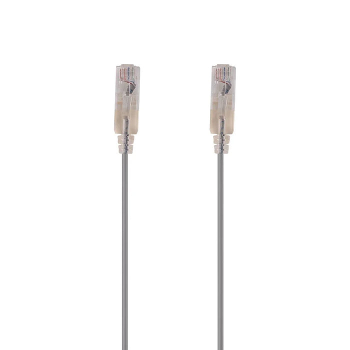 DYNAMIX 1.25m Cat6A 10G Grey Ultra-Slim Component Level UTP Patch Lead (30AWG) w - LX2001 - Homewares, Outdoor, Phone Accessories, Cases, Speakers, Headphones + More -