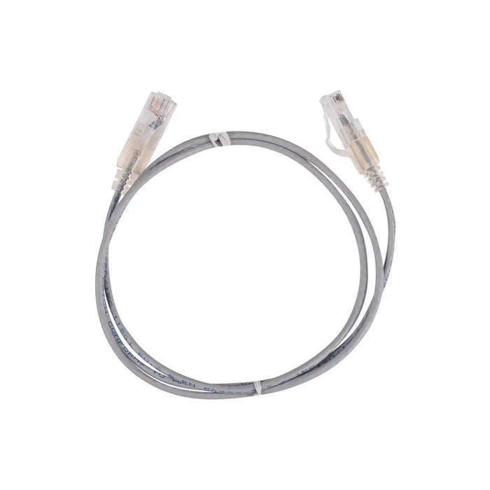 DYNAMIX 1.5m Cat6A 10G Grey Ultra-Slim Component Level UTP Patch Lead (30AWG) wi - LX2001 - Homewares, Outdoor, Phone Accessories, Cases, Speakers, Headphones + More -