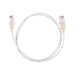 DYNAMIX 0.5m Cat6A 10G White Ultra-Slim Component Level UTP Patch Lead (30AWG) w - LX2001 - Homewares, Outdoor, Phone Accessories, Cases, Speakers, Headphones + More -