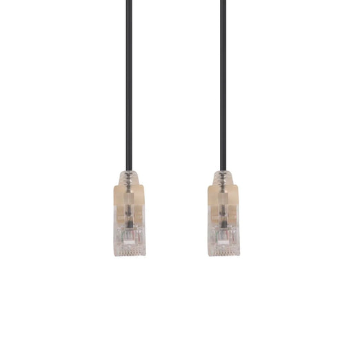 DYNAMIX 0.75m Cat6A 10G Black Ultra-Slim Component Level UTP Patch Lead (30AWG) - LX2001 - Homewares, Outdoor, Phone Accessories, Cases, Speakers, Headphones + More -