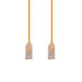 DYNAMIX 0.75m Cat6A 10G Yellow Ultra-Slim Component Level UTP Patch Lead (30AWG) - LX2001 - Homewares, Outdoor, Phone Accessories, Cases, Speakers, Headphones + More -