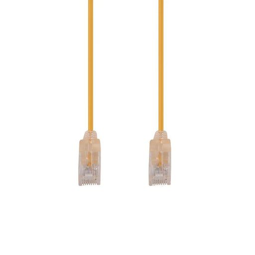 DYNAMIX 1m Cat6A 10G Yellow Ultra-Slim Component Level UTP Patch Lead (30AWG) wi - LX2001 - Homewares, Outdoor, Phone Accessories, Cases, Speakers, Headphones + More -