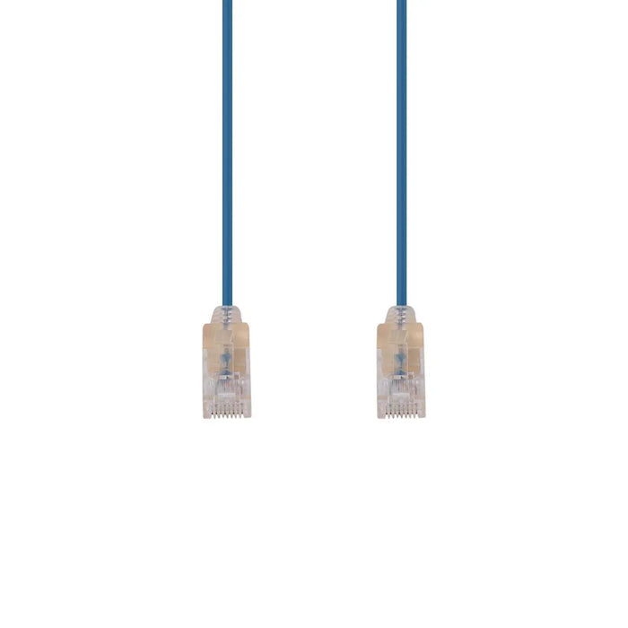 DYNAMIX 0.5m Cat6A 10G Blue Ultra-Slim Component Level UTP Patch Lead (30AWG) wi - LX2001 - Homewares, Outdoor, Phone Accessories, Cases, Speakers, Headphones + More -