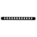 DYNAMIX 19'' 12 Port Unloaded Patch Panel Keystone Inserts, 1RU *REQUIRES SLIMLI - LX2001 - Homewares, Outdoor, Phone Accessories, Cases, Speakers, Headphones + More -