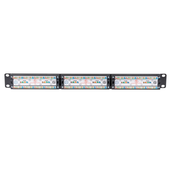 DYNAMIX 24 Port 19'' Cat5e UTP Patch Panel with plastic labelling kit. T568A & T - LX2001 - Homewares, Outdoor, Phone Accessories, Cases, Speakers, Headphones + More -