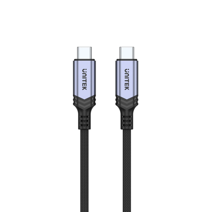 UNITEK 2M USB-C to USB-C Cable. Supports Thunderbolt 3, 240W Super Speed Fast Ch - LX2001 - Homewares, Outdoor, Phone Accessories, Cases, Speakers, Headphones + More -