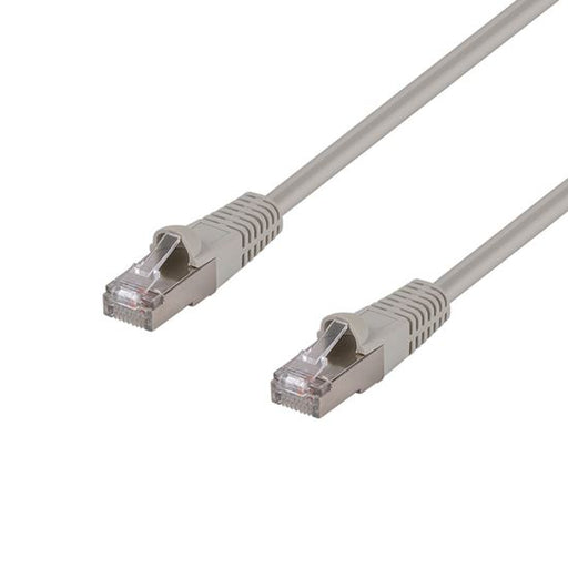 DYNAMIX 10m Cat6A S/FTP Beige Slimline Shielded 10G Patch Lead. 26AWG Cat6