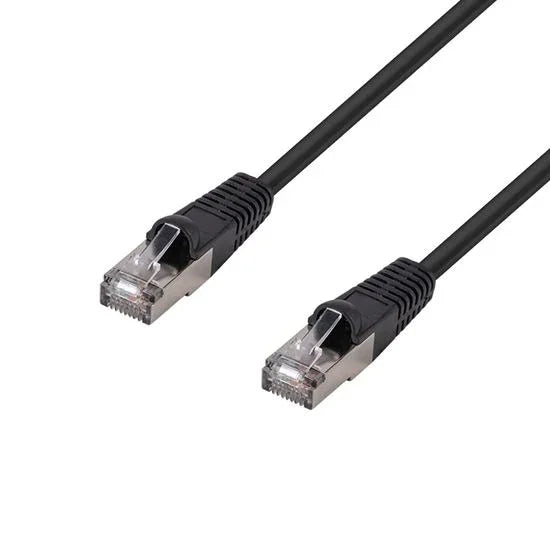 DYNAMIX 10m Cat6A S/FTP Black Slimline Shielded 10G Patch Lead. 26AWG Cat6 - LX2001 - Homewares, Outdoor, Phone Accessories, Cases, Speakers, Headphones + More -