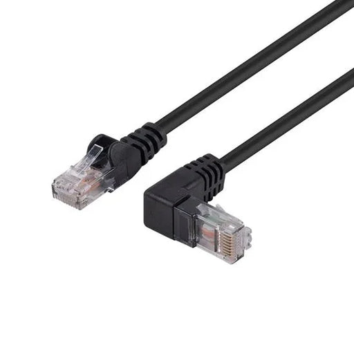 DYNAMIX 2m Cat6 Black UTP Right Angled Patch Lead 250MHz (T568A Specification) 2 - LX2001 - Homewares, Outdoor, Phone Accessories, Cases, Speakers, Headphones + More -