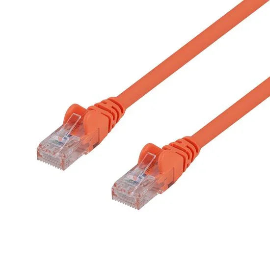 DYNAMIX 7.5m Cat6 Orange UTP Patch Lead (T568A Specification) 250MHz 24AWG Sliml - LX2001 - Homewares, Outdoor, Phone Accessories, Cases, Speakers, Headphones + More -