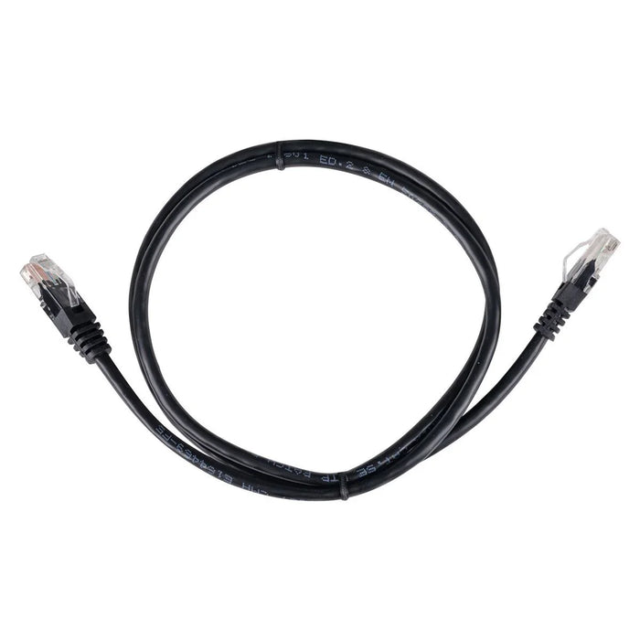 DYNAMIX 0.5m Cat5e Black UTP Patch Lead (T568A Specification) 100MHz 24AWG Sliml - LX2001 - Homewares, Outdoor, Phone Accessories, Cases, Speakers, Headphones + More -
